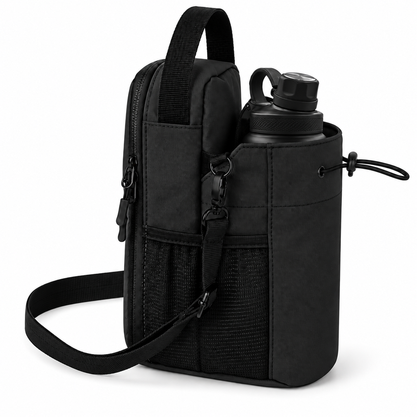 VAYRO™ Magnetische Trainingstasche – Flaschen- & Handyhalter